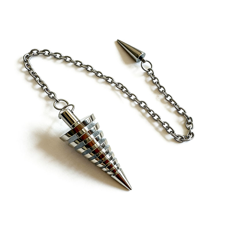 100%  koperen metalen pendel voor waarzeggerij, wichelarij, reiki, spirituele antwoorden, metafysische esoterische pendel  x024: Puur gouden kleur