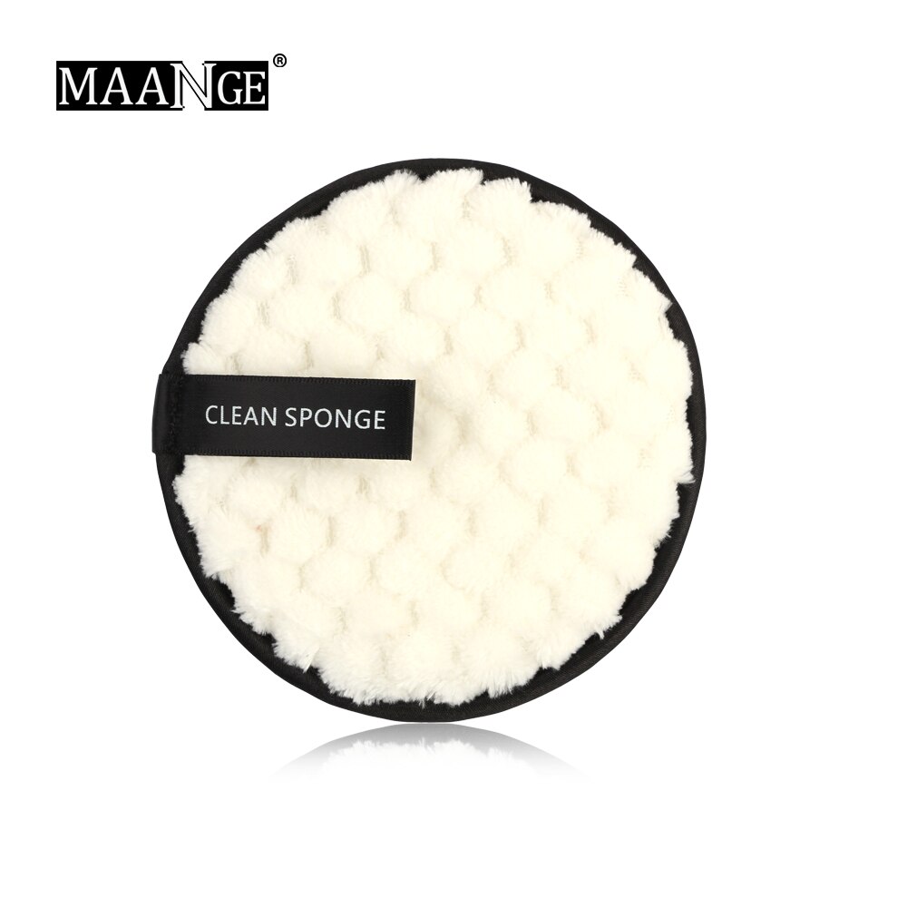 Réutilisable cosmétique bouffée fond de teint poudre bouffée maquillage enlèvement éponge lavage nettoyage coton tampon Facial nettoyant serviettes: 03