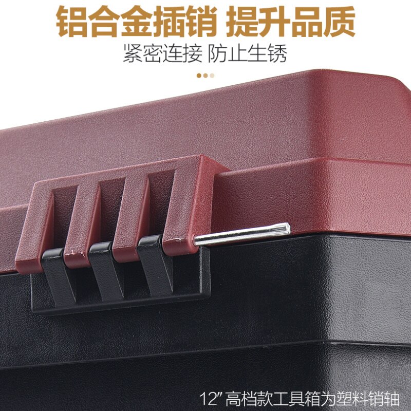 Monteur Gereedschapskist Plastic Draagbare Profesional Elektricien Tool Opslag Container Multifunctionele Caisse Een Outils Verpakking