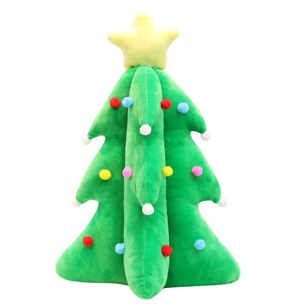 Enorme albero Di Natale della peluche del cuscino Di Natale del partito di disposizione di scena giocattoli di peluche regali per i bambini
