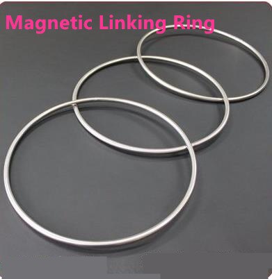 Professionele Grote Size Magnetische Linking Ring 3 Ringen Set, Diamter 31Cm, Roestvrij Staal, stage Magic Trick, Illusies