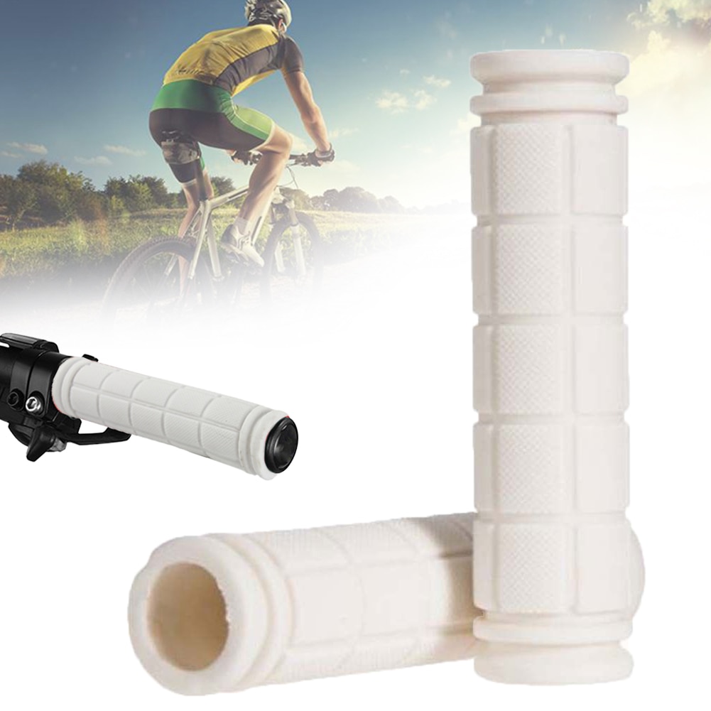 Coolrunner Bike Handlebar Grips, Bicycle Grips For Kids Girls Boys, Non-Slip Rubber Mushroom Grips For Scooter Cruiser Seadoo Tr