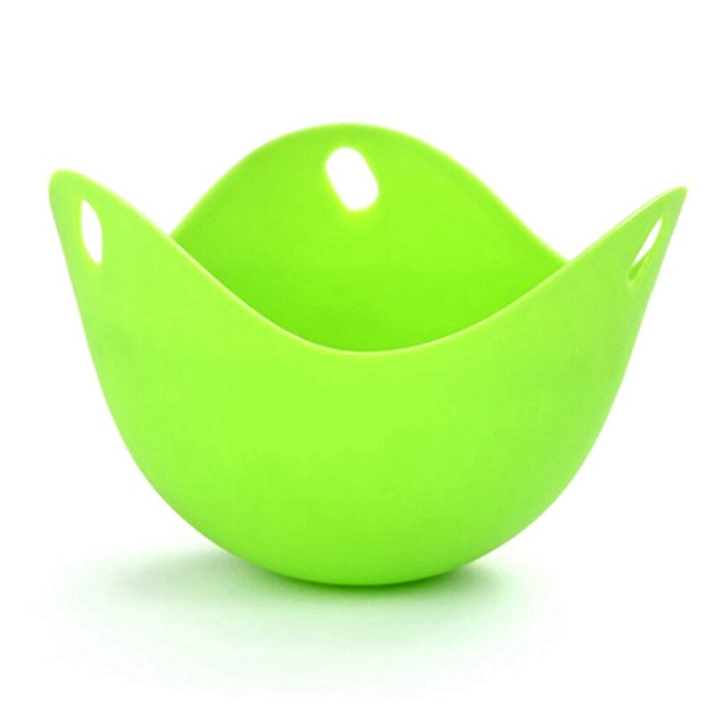 Silicone Poached Egg Cups Non Stick Egg Poaching Cooker Food Grade Silicone Poach Pods Egg Poachers: Pinkish Grey
