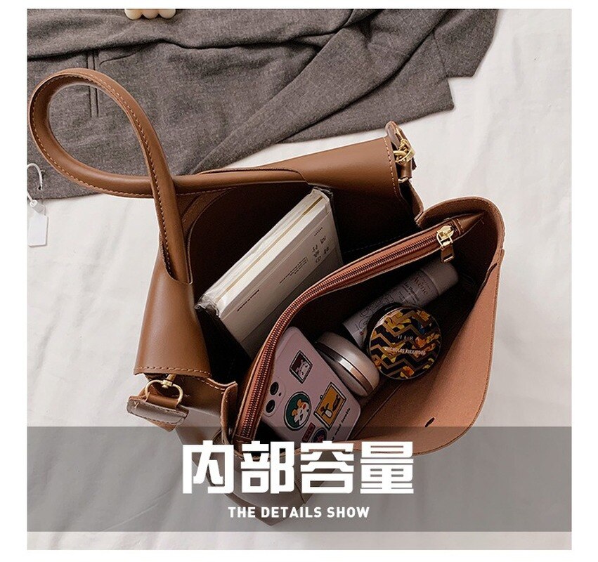 Dames handtas diagonale tas onderarm aktetas high-end schoudertas tote bag schoudertassen