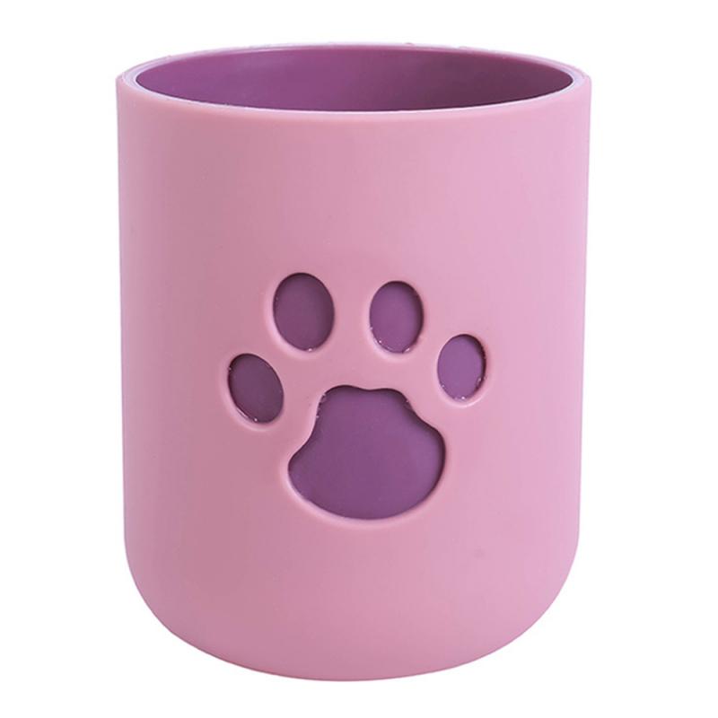 Animals Pattern Wash Tooth Mug Durable Big Mouth Cat Claw Portable Travel Coffee Mug Toothbrush Cup Bathroom Tumblers: style1-02
