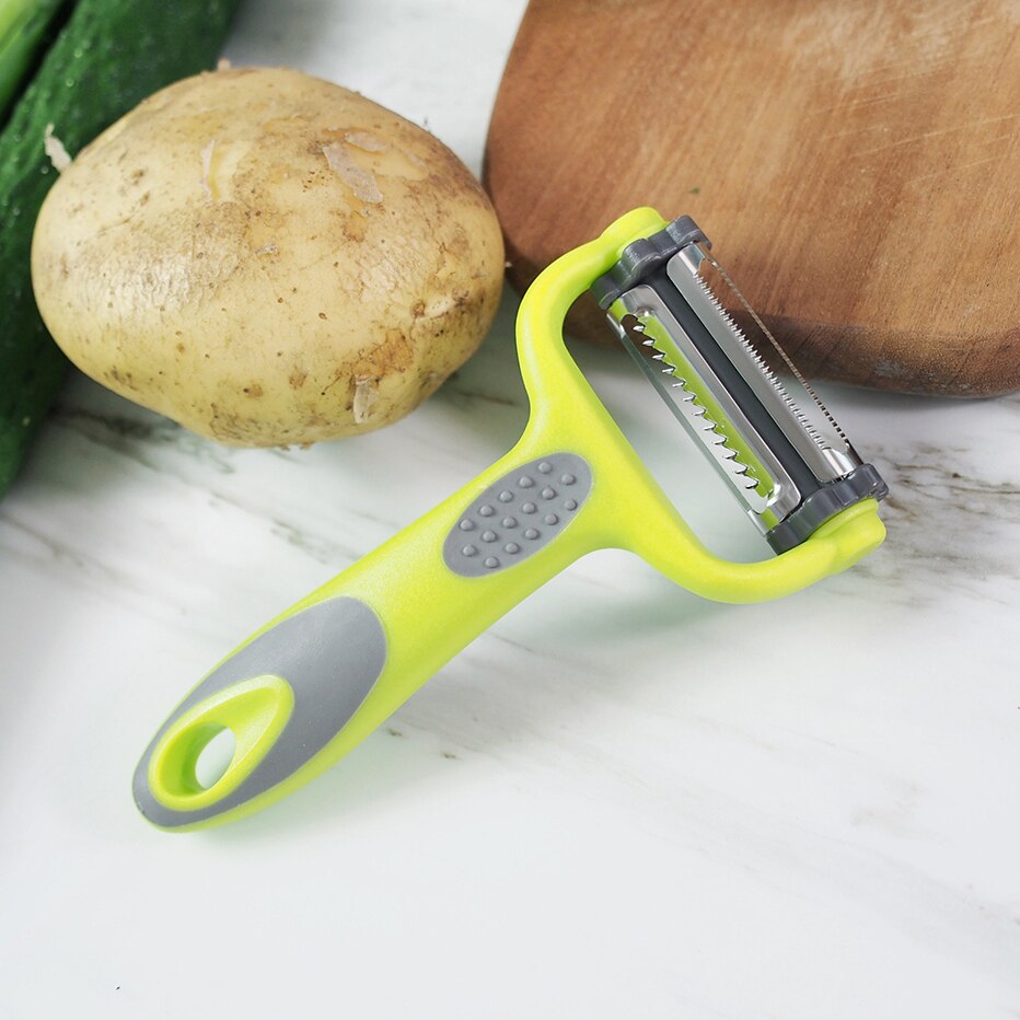 1Pcs 3 in 1 Vegetable Cutting Machine Manual Slicer Peeling Tools For Fruits Kitchen Accessories Home Gadget