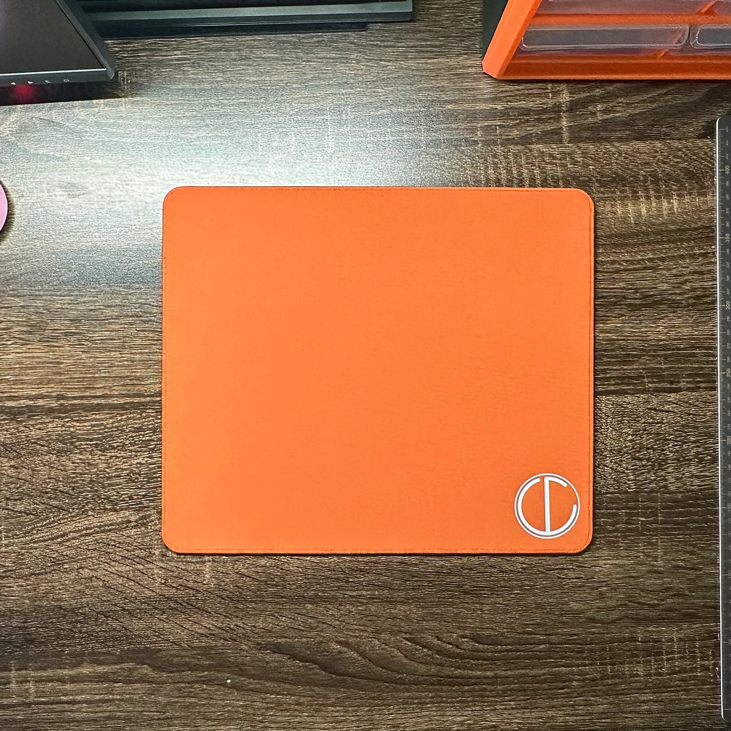 1 Piece Ultraglide Meow ULTRACONTROL V2 UCV2 Esports Gaming Mousepad Fine Surface Mouse Mat UC ULTRACONTROL Orange Large Size
