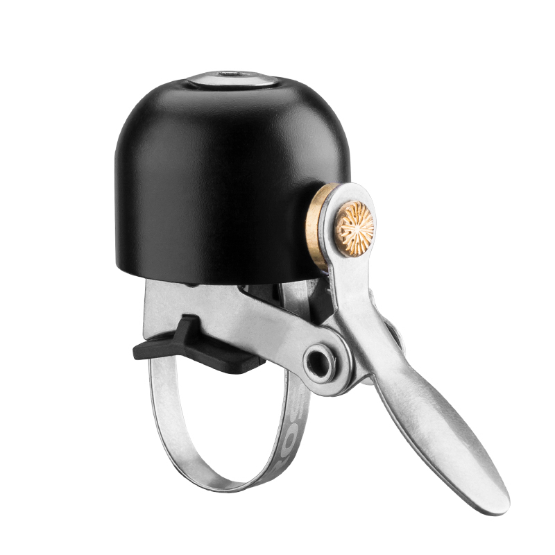 ROCKBROS – sonnette de vélo en laiton Vintage, sonore claire, vtt, vélo de route, sonnette rétro, accessoires de cyclisme pour enfants: 2016-1ABK