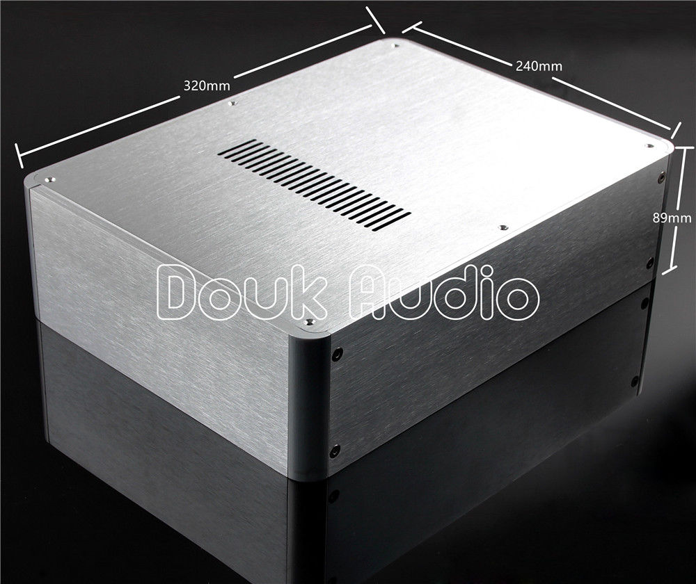 Nobsound Grenze-radius Aluminium Chassis Kopfhörer Amp Fall Preamp Haus DAC Box DIY