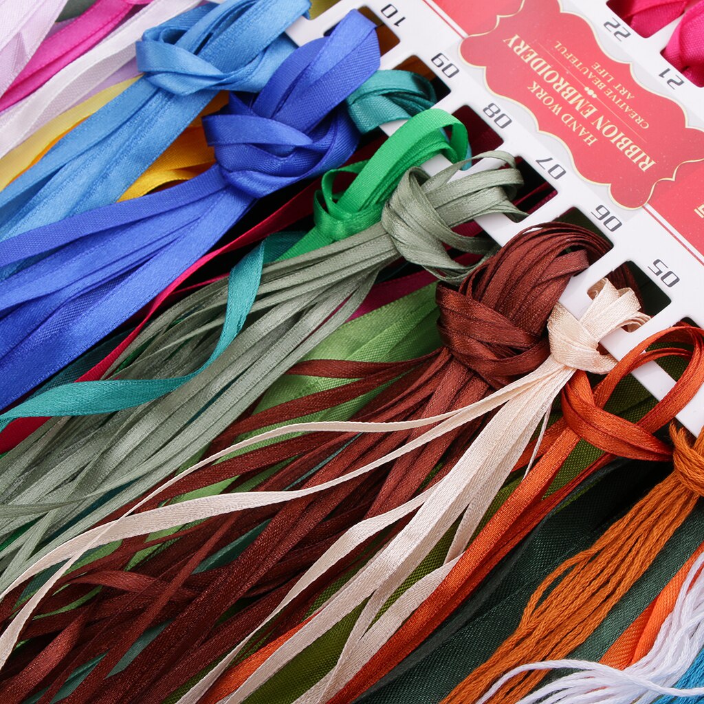 Handgemaakte Lint Borduren Pauw Schilderen Kit Gestempeld Kruissteek Diy