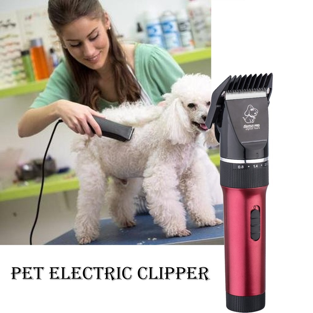 Tosatrice per animali domestici coniglio a lunga durata dedicato tagliacapelli per cani orsacchiotto rasoio tagliacapelli professionale per cani