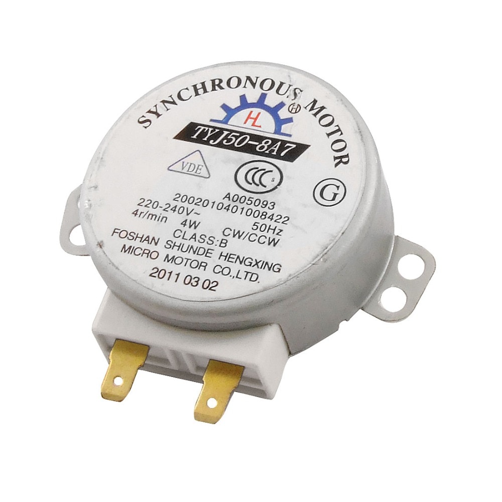 Uxcell AC 220-240 v 4 w 4 rpm 50/60 hz CW/CCW Micro synchrone Motor voor Magnetron 74g TYJ50-8A7