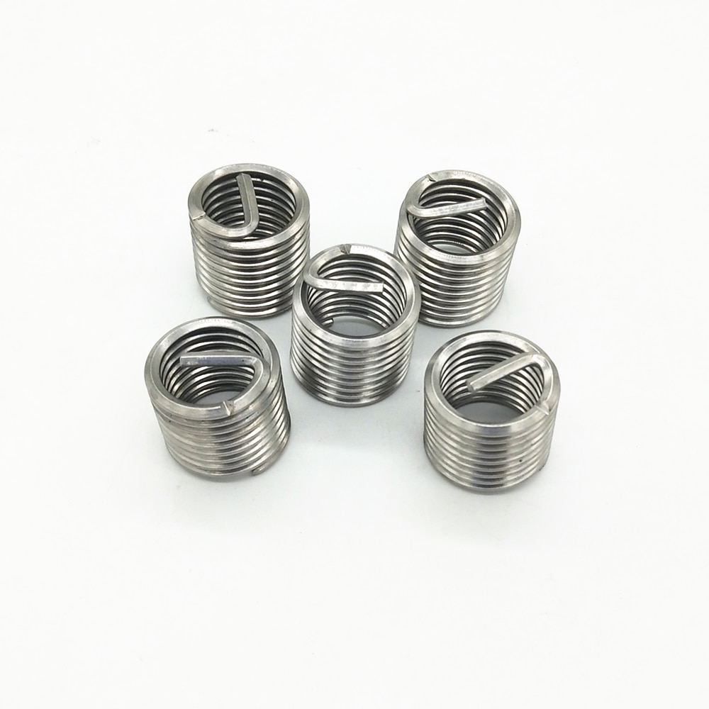 Car Engine Block Restoring Damaged Thread Repair Tool Kit M16 M18 M20 M22 M24 Auto Helical Coil Insert Garage Tools