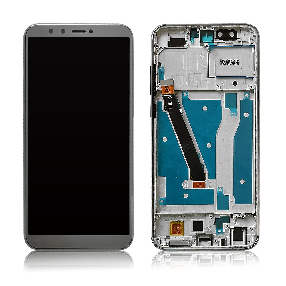 5.65 "pour Huawei Honor 9 Lite écran LCD écran tactile assemblée avec cadre pour Honor 9 jeunesse LCD Honor9 Lite LLD L31 L22A + outils: Gray With Frame