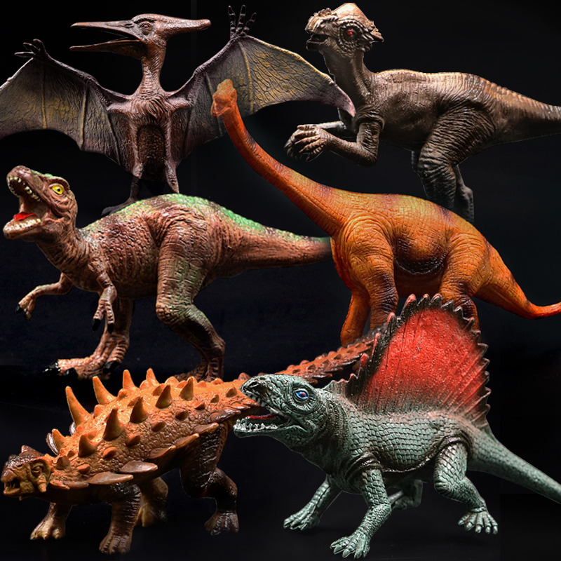 Dinosaurier spielzeug simulation modell Tyrannosaurus tier flügel drachen schwert zahn drachen junge sammlung