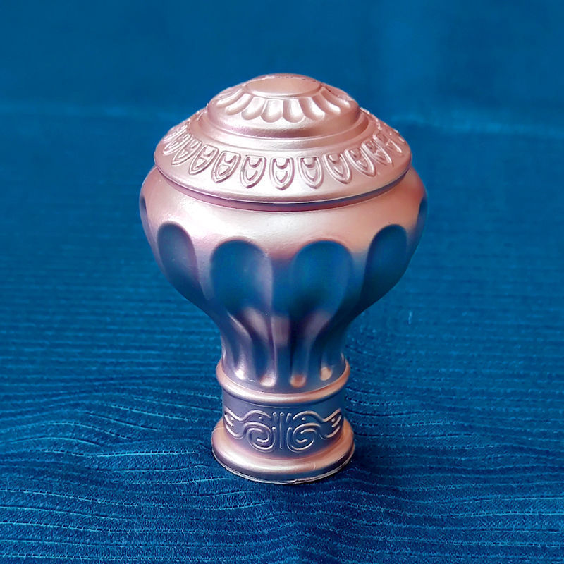Asta romana testa decorativa asta per tende spina per tende sigillo per tende accessori per tende tende accessori decorativi per soggiorno: Grigio chiaro