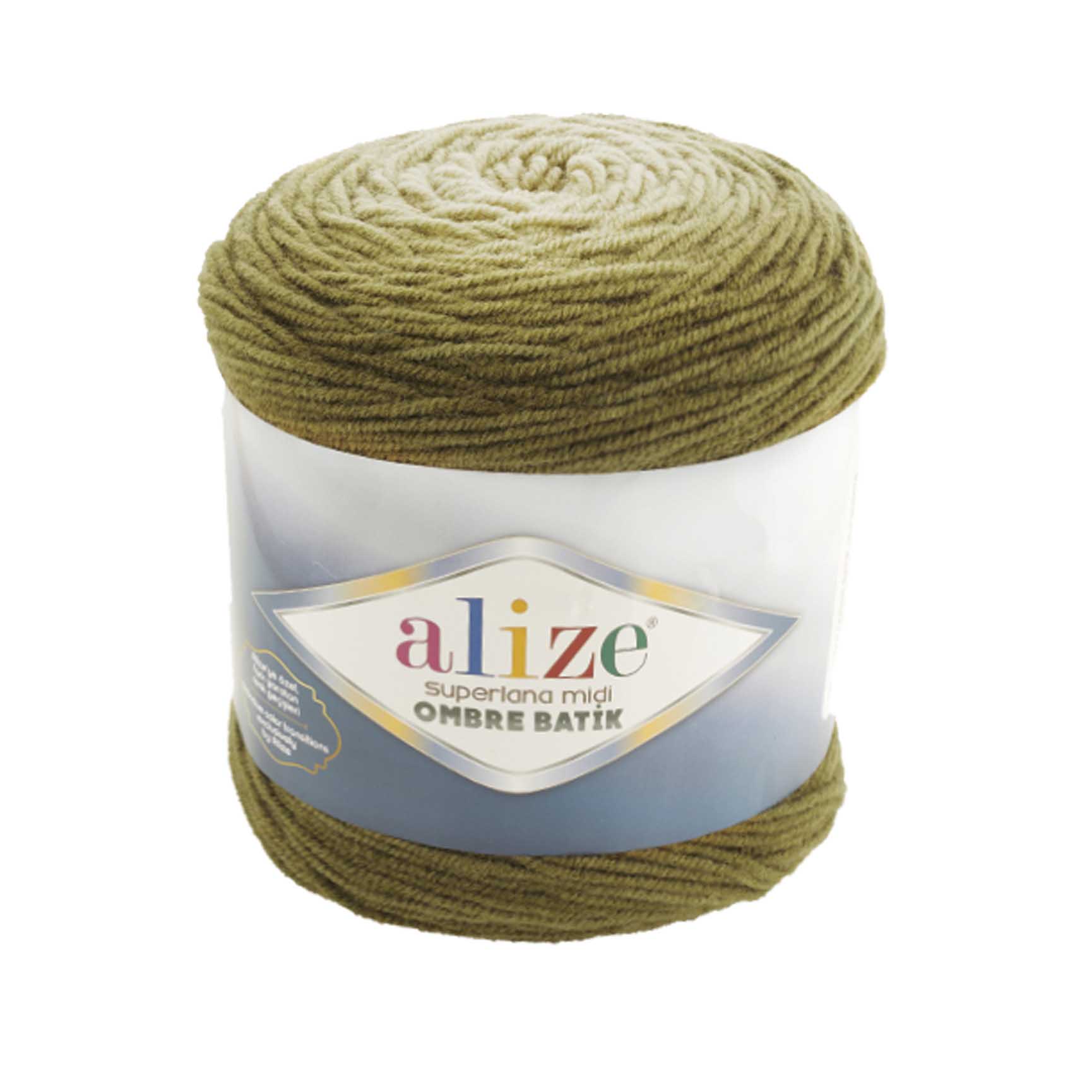 Alize Superlana Mıdı Ombre Batik Hilo para tejer a mano 300 gramos 510 metros, Hilo, Lana, Acrílico, Temporada otoño / invierno, ganchillo, ropa, cárdigan, blusa, , hobby, tejido, tienda de, Palmie, Turquía,: 7355