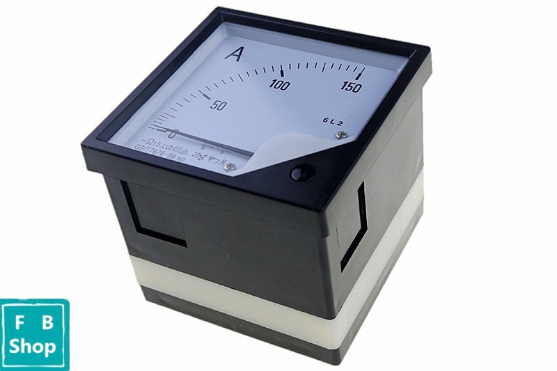 6 l 2 ac 1a 2a 3a 5a 10a 15a 20a 30a 50a 75a holdbart amperemeter strøm ampere spændingsmåler pointer diagnostisk værktøj