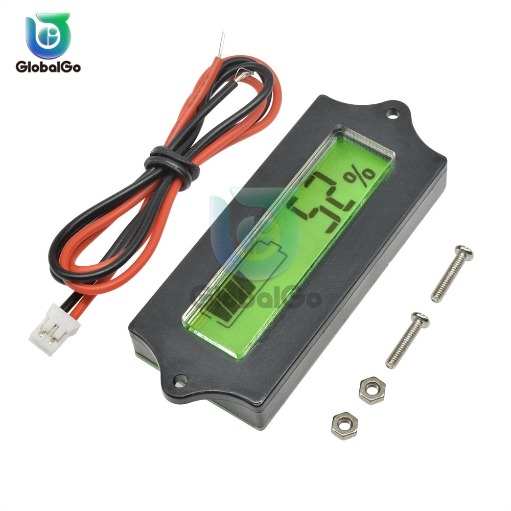 24V Electric Car Battery Level Indicator Monitor Gauge Display Meter Battery Capacity Tester