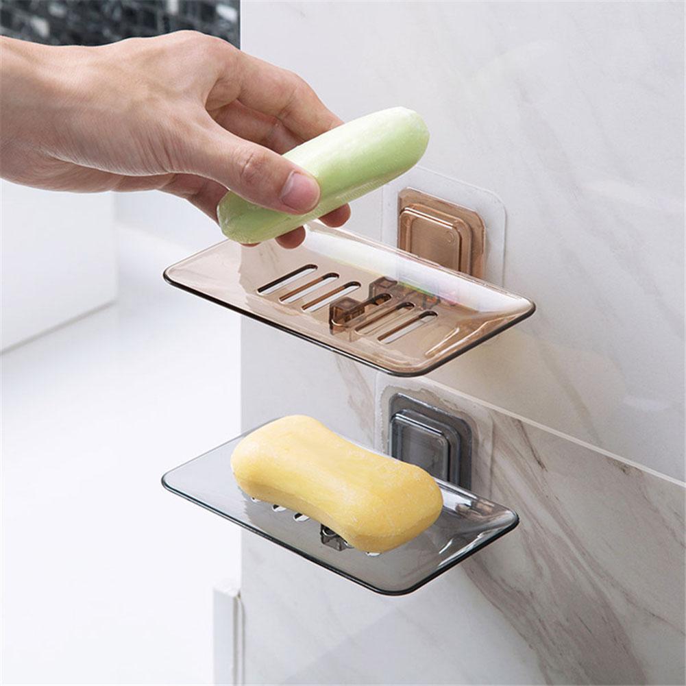 Badkamer Douche Zeepkist Schotel Lade Plaat Organisator Wandmontage Opbergrek