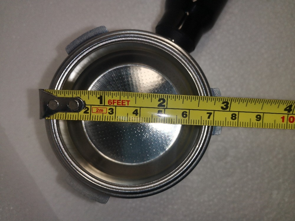Diameter  of 70 mm 15 bar stor espressomaskine dele filterholder til espressokaffemarkør type med filter