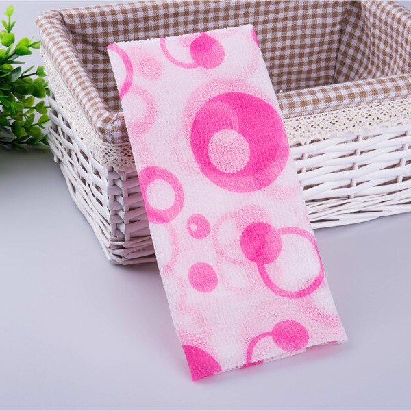 1 stuk handige textuur nylon washandjes handdoeken dames badjassen draagbare handdoek dames dames snel drogend: M
