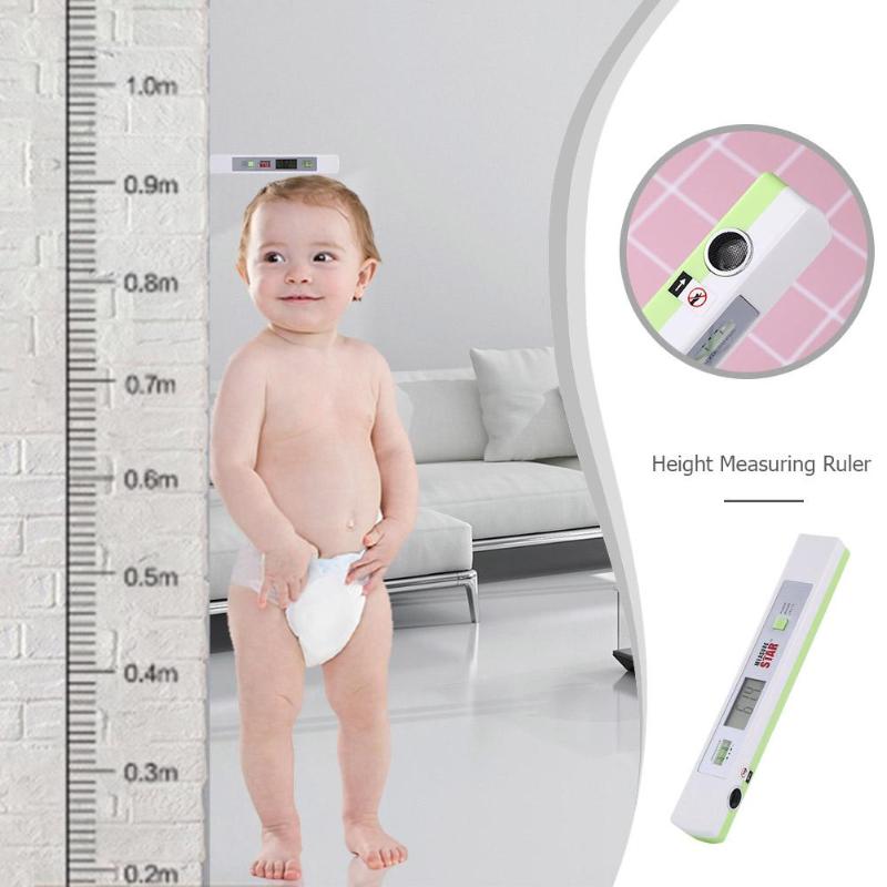 Height Measuring Ruler Precision Height Gauge Electronic Ultrasonic Measuring Instrument Fast Height Measuring Ruler LED display