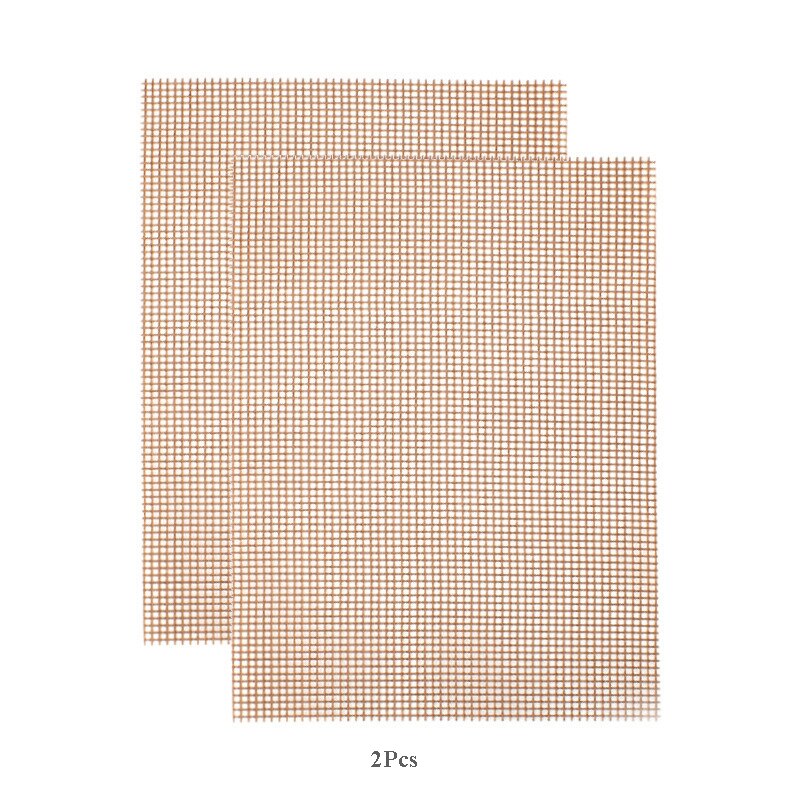 Tapis de cuisson, feuille de cuisson et Grill résistant à la chaleur, BBQ en mailles antiadhésives, accessoires pour Barbecue en fête, 40x30cm: 05