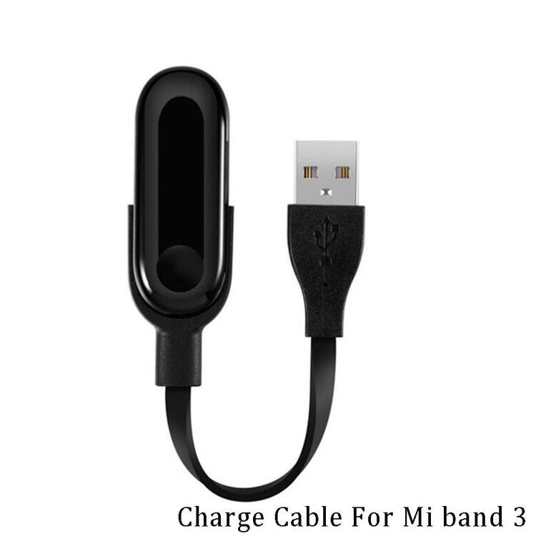 Voor Xiaomi Mi Band 1 2 3 S 4 5 Charger Cord Vervanging Usb-oplaadkabel Adapter 20 50Cm 1M: For Mi band 3
