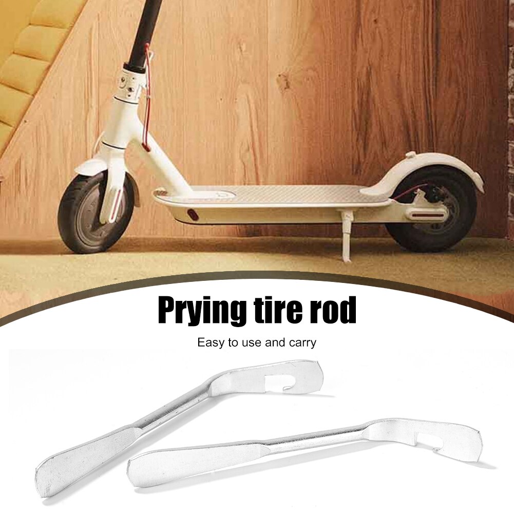 2pcs Electric Scooter Steel Wheel Tire Lever Inner Tube Replacements Tyre Repair Tool Kits for Xiaomi M365/M365 PRO /M365 PRO 2