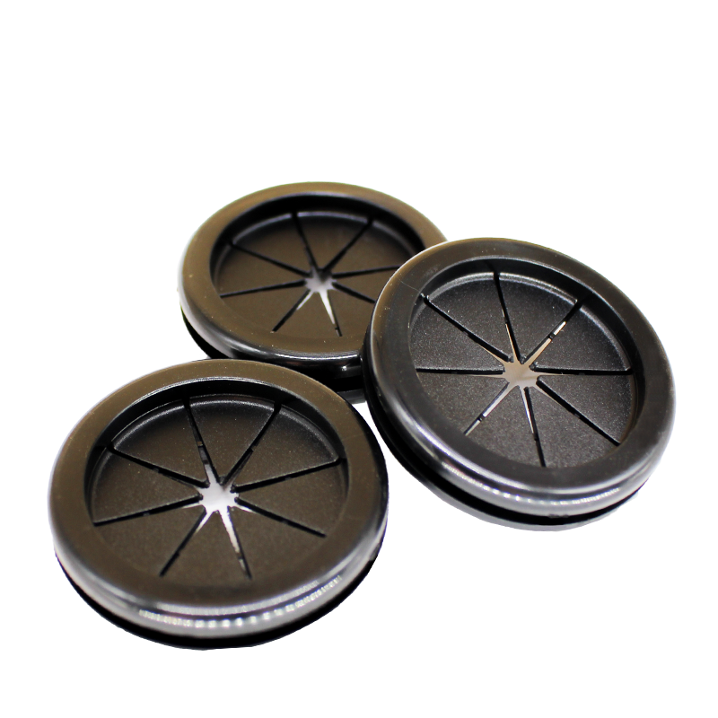 2/5/10 pièces œillet en caoutchouc trou d'obturation bouchon de trou de pare-feu joint de fil électrique pièces noires 16mm 20mm 22mm 25mm 28mm à 60mm