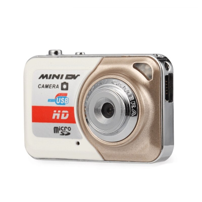 X6 pluss digitalt videokamera hd mikrokamera minikamera drivende opptaker bærbart digitalkamera