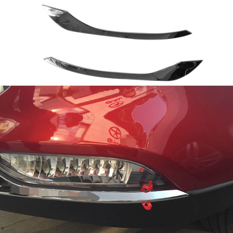 for JAC S3 Car Auto Front Bumper Trim Protector Strip Fog Lamp Fog Light Garnish Strip Chrome Decorative Strip