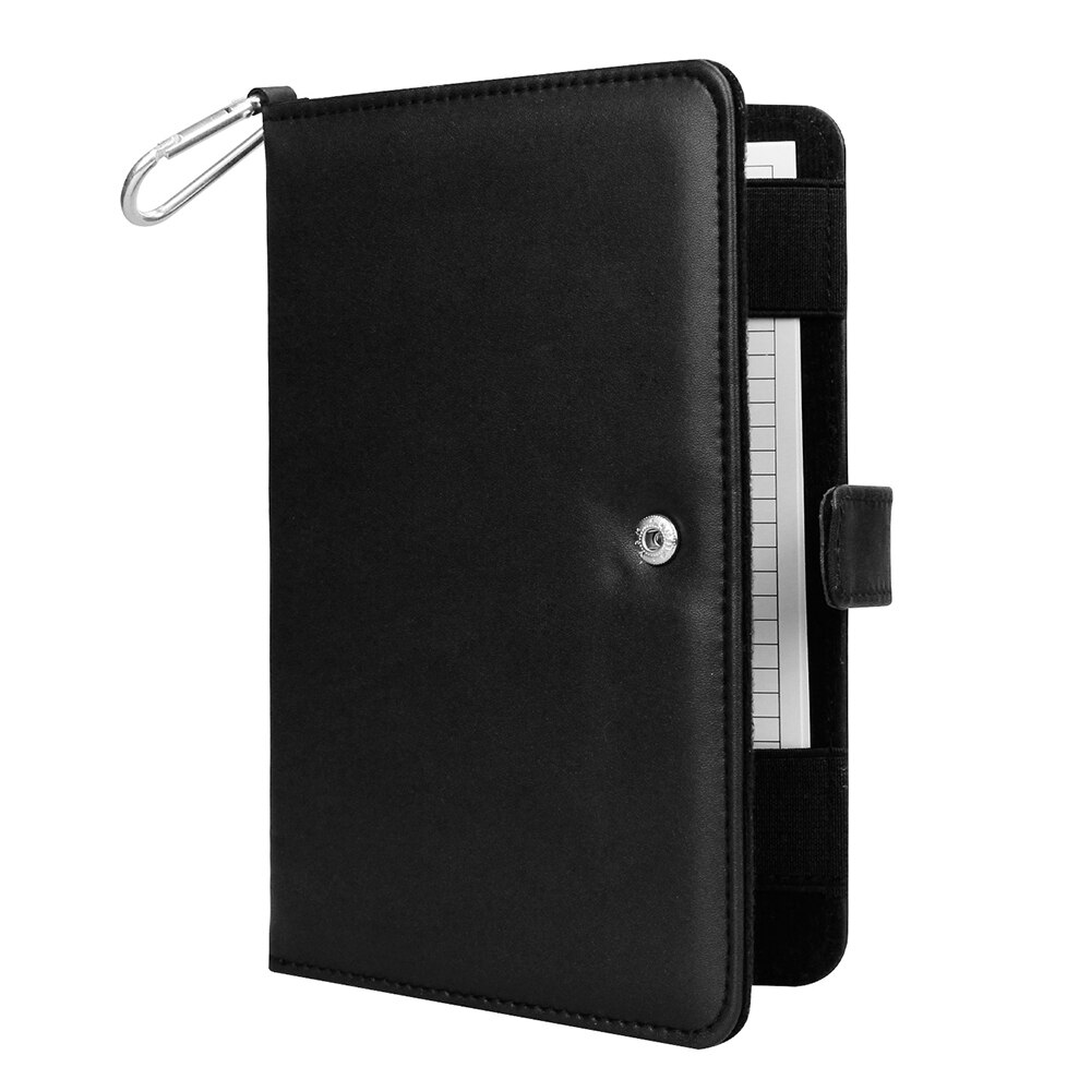 Deluxe Leather Golf Scorecard Holder Set Notebook Accessories Equipment