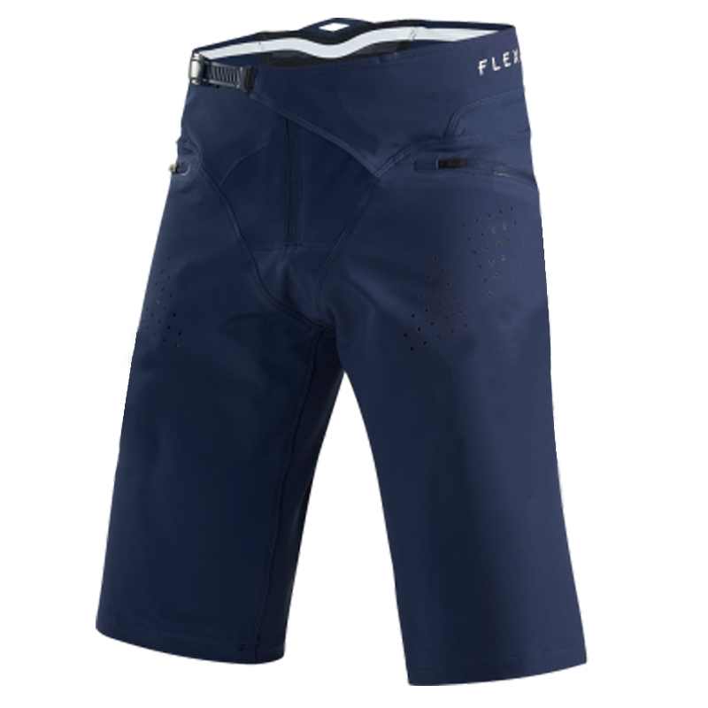 Delikat fox mtb cykel motocross motorcykel street moto ride sommer korte bukser: Blå / 38