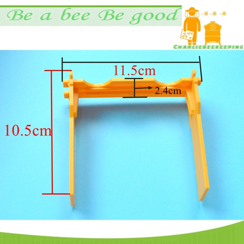 X50 Mini Mating Beehive Frame, Plastic Frames Applicable for Apidea, Mini Nuc Beehive Frame, Beeleeping Beehive Frame