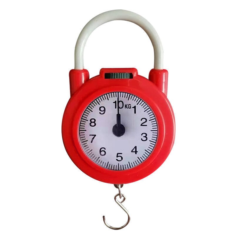 Spring scale household portable multi-function 10KG portable scale shopping scale pocket scale mini express scale 10 kg