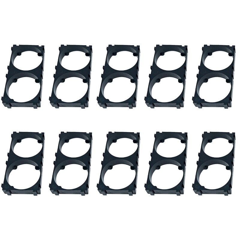 10 pçs 21700/32650 suporte da bateria suportes de plástico 21700 suporte da bateria para 21700/32650 bateria 1x 3/1x2 diy acessórios: Rosa