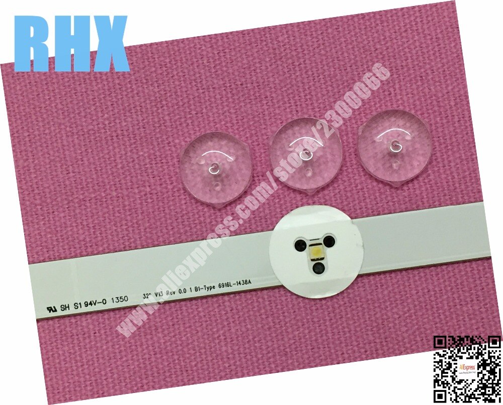 100 Pièces pour réparation LG tv LED rétroéclairage 6916L-1204A 6916L-1426A 6916L-1437A 6916L-1438A lentille Optique 2835 3528 2828 3030 3228