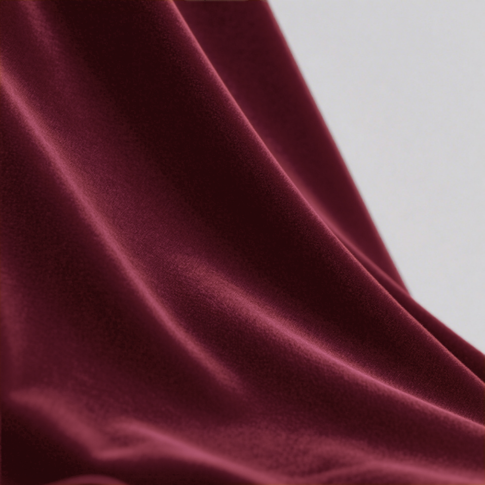 1 tela de terciopelo para bolso DIY, fondos de vestido Formal decoración para de boda cortina de tela Drap Material DIY hecho a mano: RED / 1 yarda