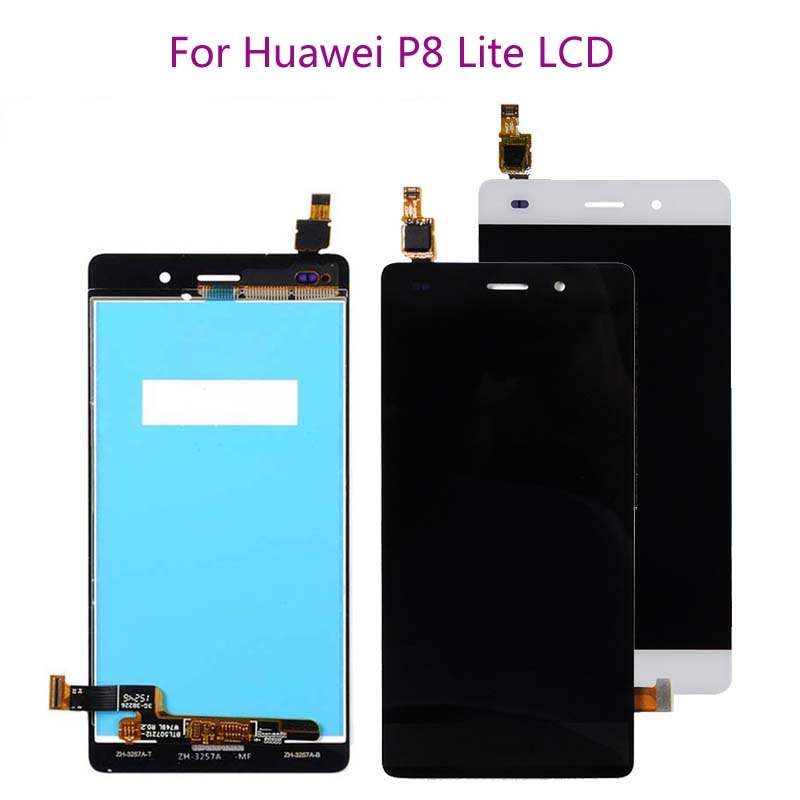 LCD For Huawei P8 Lite ALE-L21 ALE-L23 ALE-L04 P LCD Display Touch Screen Digitizer Assembly Replacement P8 Lite Display
