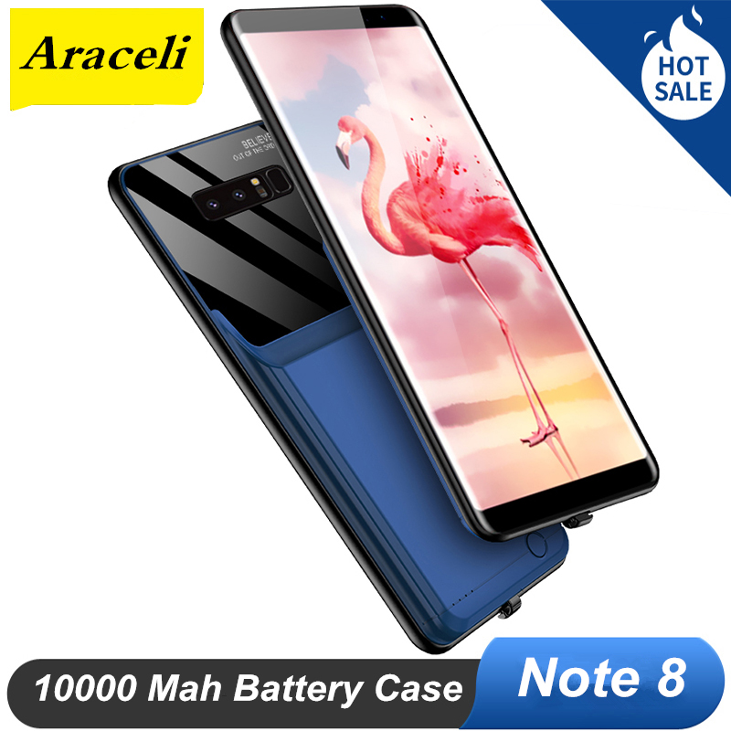 Araceli 10000 Mah Voor Samsung Galaxy Note 8 Batterij Case Smart Telefoon Batterij Oplader Case Power Bank Note 8 Batterij case