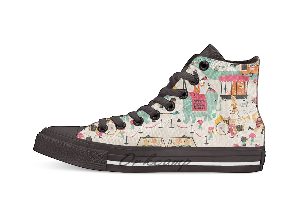 Ivan 'S Circus Casual Schoenen Custom Schoenen: Beige / 12