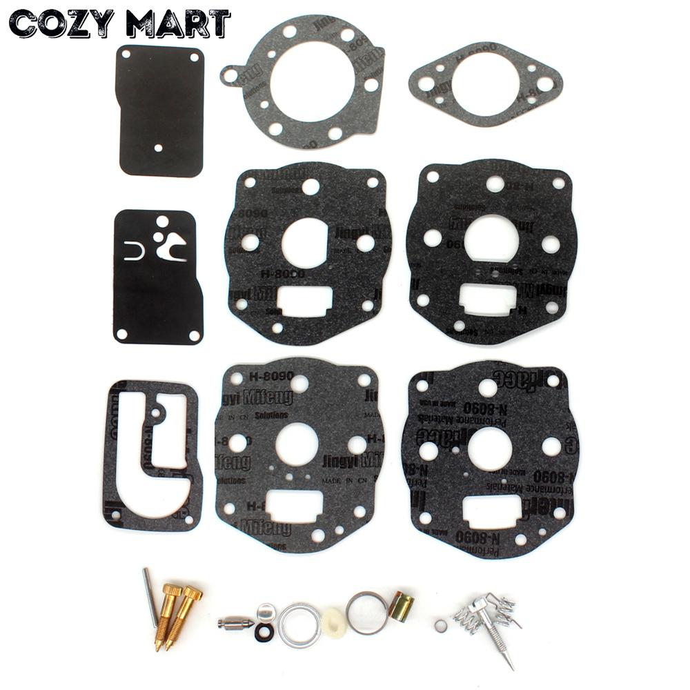 Carburetor Repair Kit, 2 Sets Carburetor Carb Repair Repair Fix Kit Suitable for SV650/SV650S 1999-2002