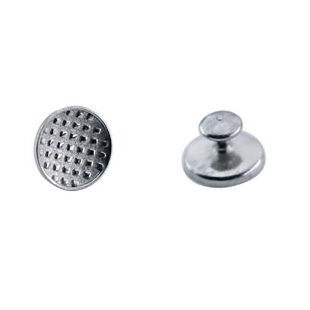 Dentst 50 pièces/boîte dentaire orthodontique bouton lingual collable Base en maille métallique pour supports de traitement d'orthodontie bretelles: n ° 3