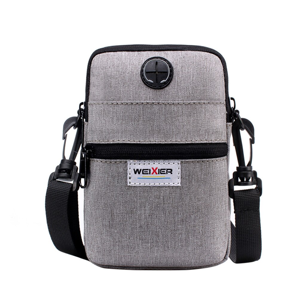 Man Bag Men Diagonal Mini Shoulder Multi-Function Mobile Phone Bag Outdoor Sports Bag сумки женские#612: White 