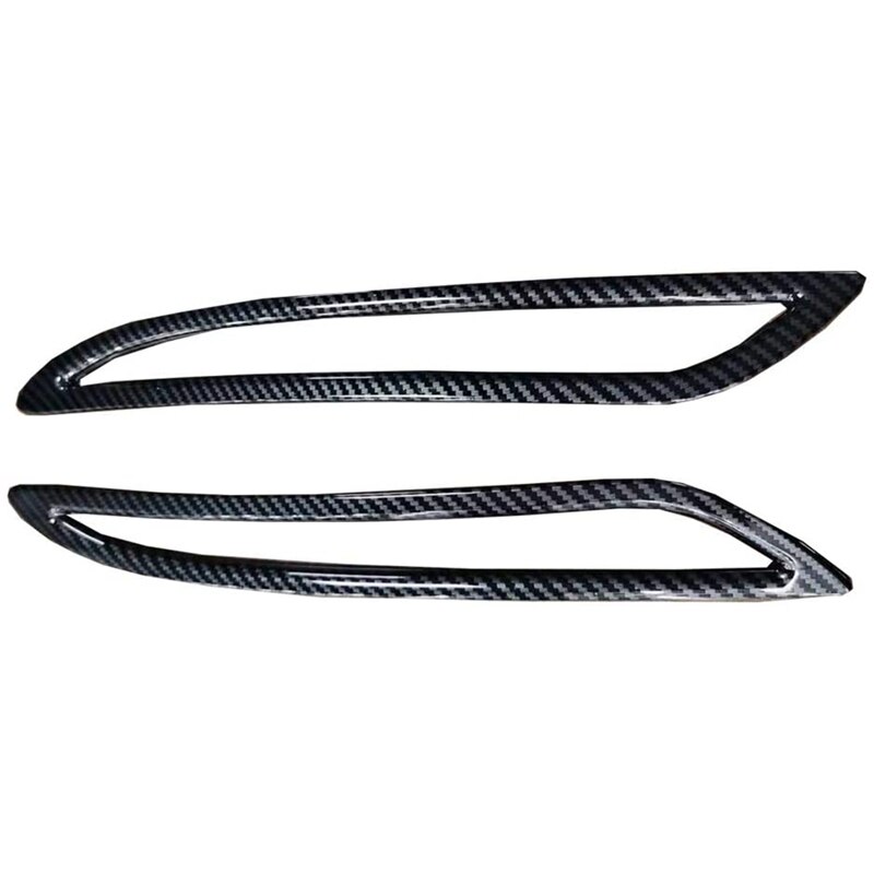 Carbon Fiber Auto Mistachterlicht Trim Strip, Auto Exterieur Modificatie, Voor Tesla Model S: Default Title