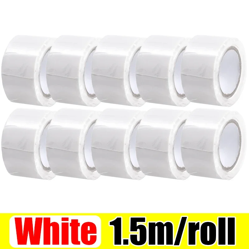 Ruban en Silicone auto-fusible pour la réparation des fuites, ruban isolant pour plomberie électrique étanche, bandes de liaison pour tuyaux automobiles: Marron / 50 mètres