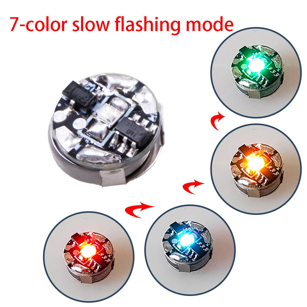 Mini lámpara de Control magnético de superbrillo, luces Led individuales, juguetes Diy, materiales de iluminación inalámbrica, accesorio Diorama, 1 Uds.: Oro