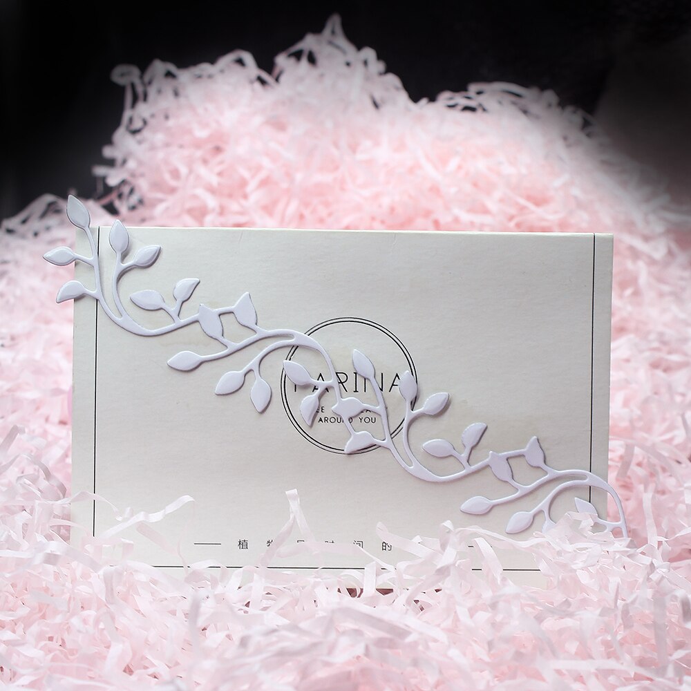Kant Bladeren Decor Metalen Stansmessen Stencil Scrapbooking Embossing Album Stempel Papieren Kaart Diy Embossing Stencils